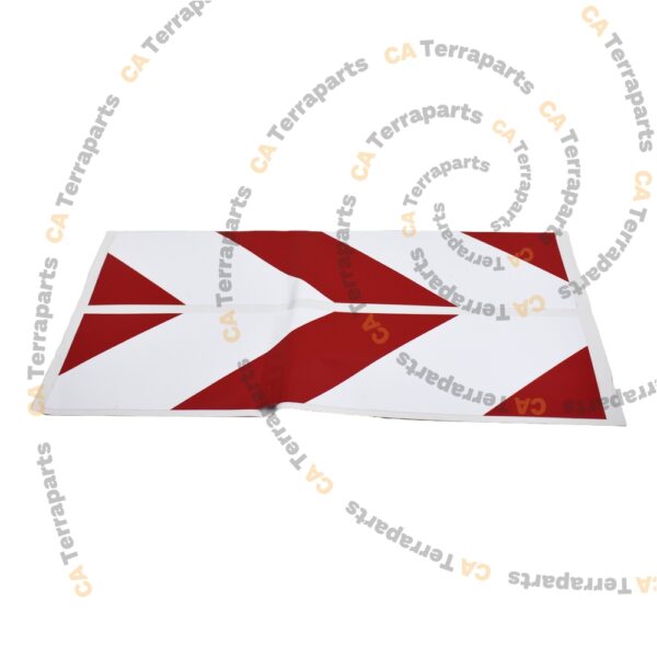 Autocolant atenționare picior stabilizator JCB Cod SKU: 817/03401