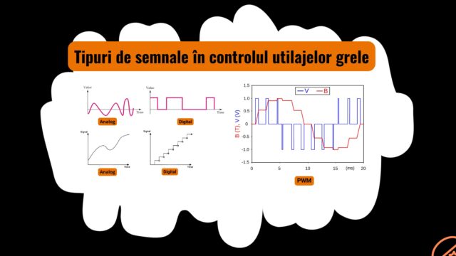 Semnale electrice în controlul utilajelor grele