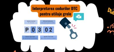 Interpretarea codurilor DTC pentru utilaje grele