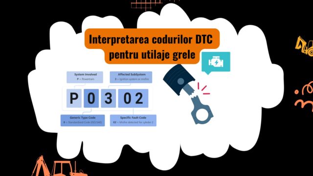 Interpretarea codurilor DTC pentru utilaje grele