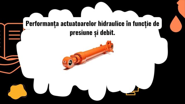 Grafic de performanță al unui actuator hidraulic