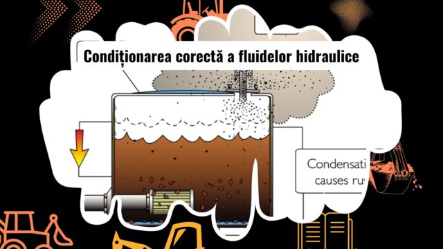 Condiționarea fluidelor hidraulice în utilaje grele