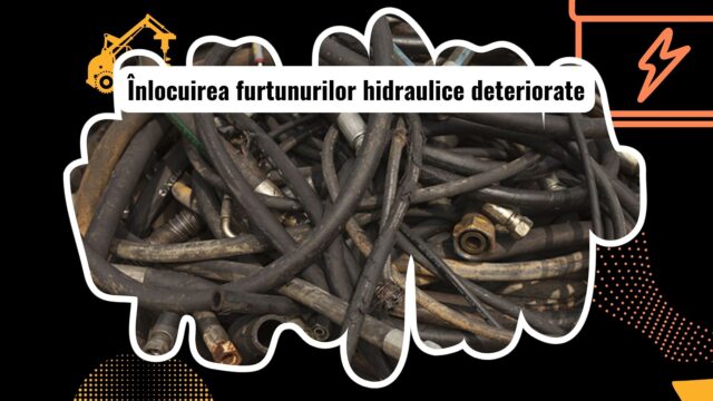Conductori hidraulici deteriorați și noi