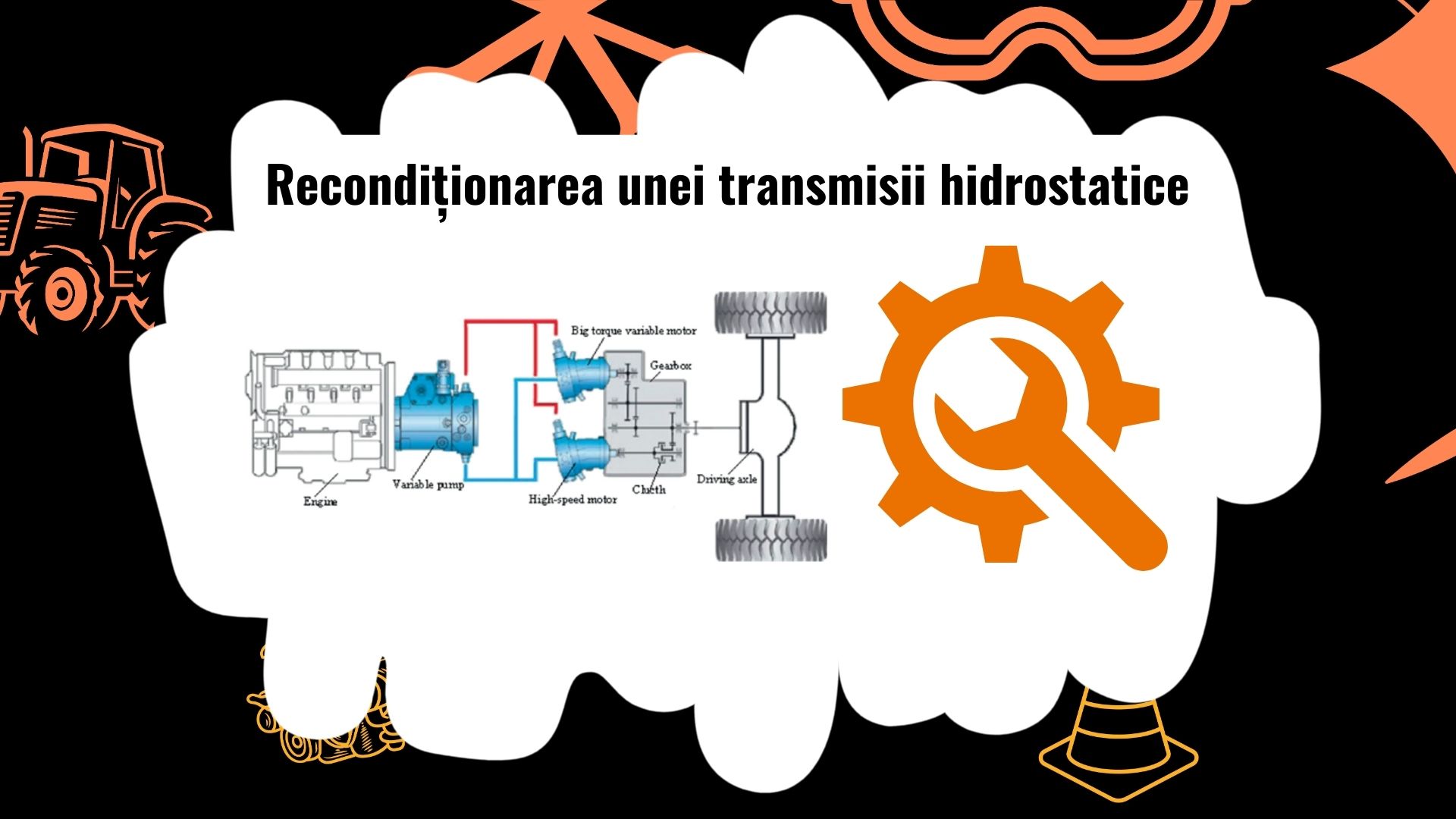 Cum să recondiționezi și să repari transmisiile hidrostatice