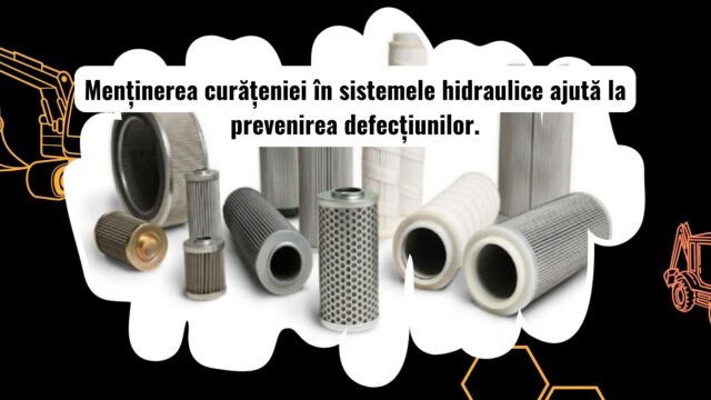 Întreținerea curățeniei în sistemele hidraulice ale utilajelor grele