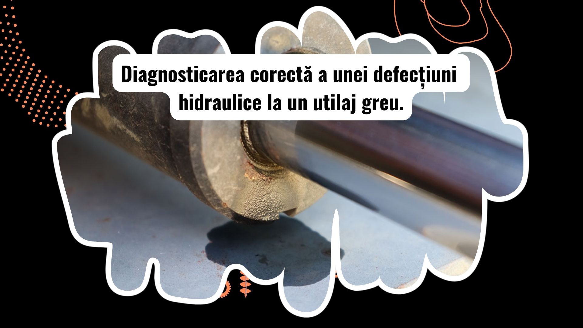 Depanarea sistemului hidraulic al unui utilaj greu