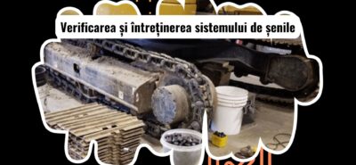 Inspecția unui sistem de propulsie pe șenile