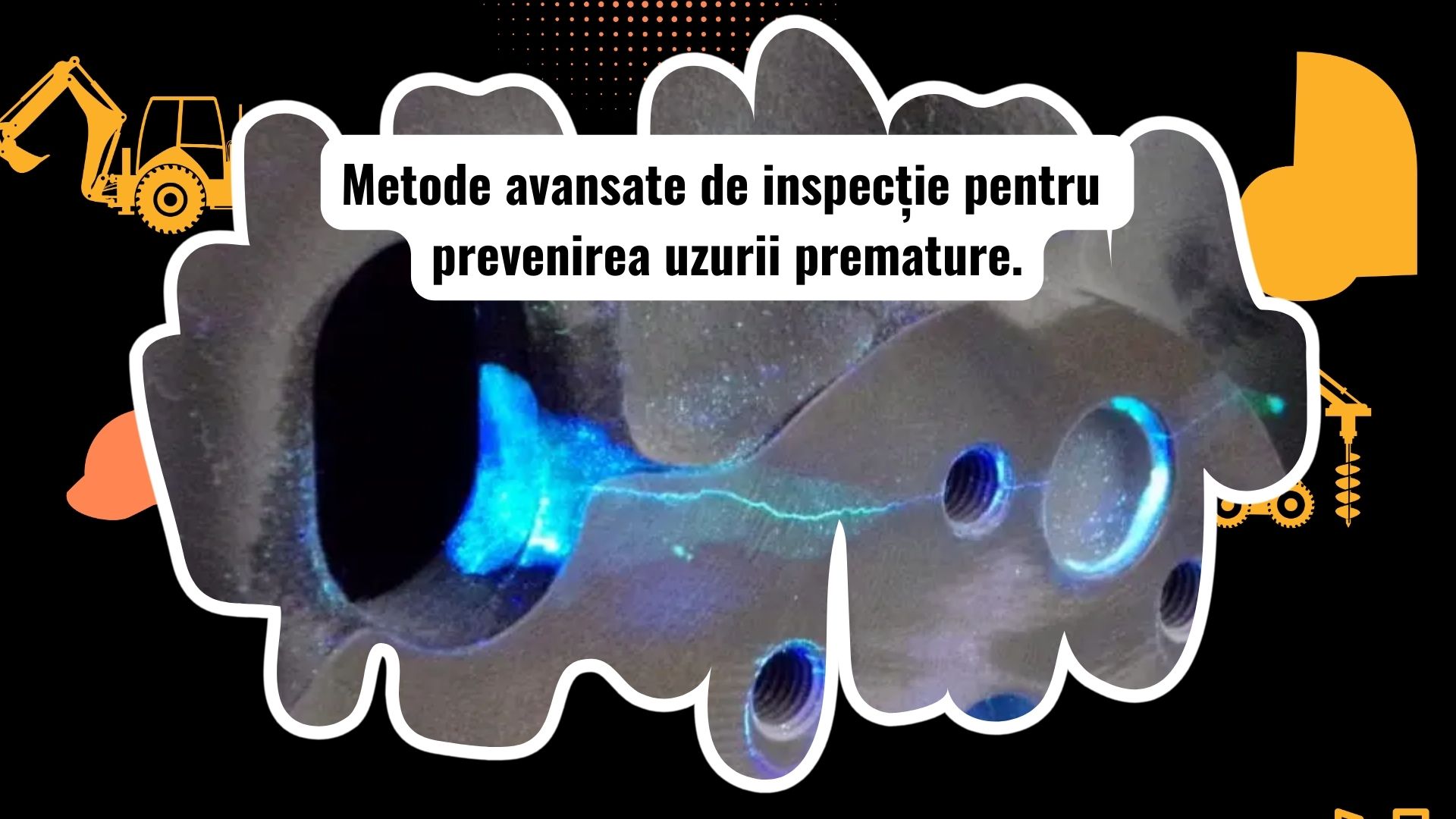 Tehnici avansate de inspecție și reparație pentru șasiul utilajelor grele