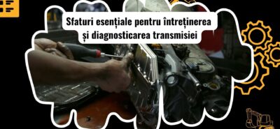 Întreținerea și diagnosticarea unei transmisii pentru utilaje grele